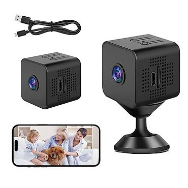 Фото и видеокамеры: Mini kicik wifi tam simsiz kamera Mini Wi‑Fi IP Kamera – kubik dizayn — 1