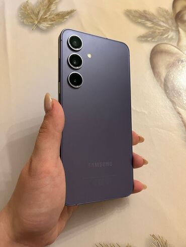 samsung 5302: Samsung Galaxy S24, 128 ГБ, цвет - Бежевый, Отпечаток пальца
