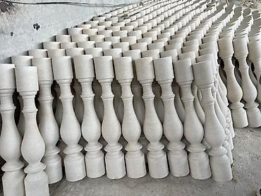 Фасадные плиты Сары-Таш (Травертин): Балясины все виды из завода 💯 % На рынке 10 лет Мы на качеству — 6