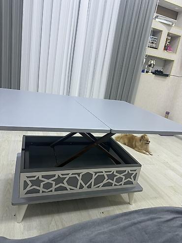 hamam xoncasi: Düz masa, Transformer, Təkərsiz, Laminat — 4