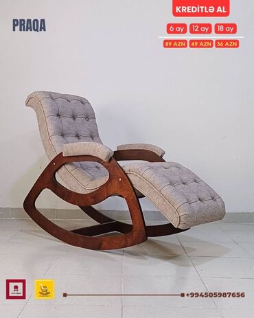 Kreslolar: Yeni, Kreslo-kaçalka, Parça, Kredit var, Şəhərdaxili pulsuz çatdırılma — 2