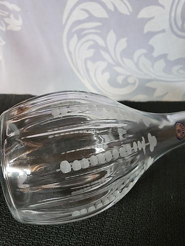 Čaše: Bohemija servis za vino,kristal,led kristal,brusen kristal. iz — 17