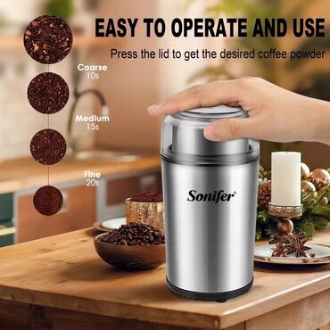 ош таатан бытовая техника: Кофемолка Sonifer SF-3552 профессиональная кофемолка для домашнего