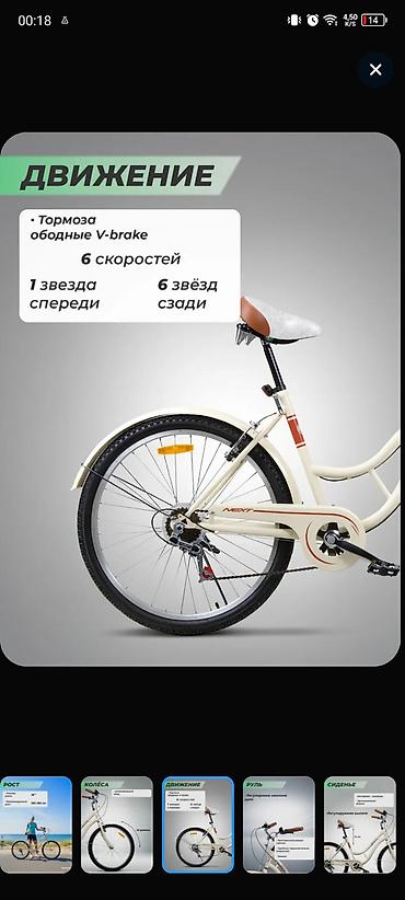 single speed: Городской велосипед с корзиной - Размер колес: 26" - Рама: 18" — 5