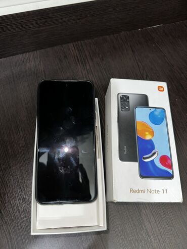 беловодск телефон: Redmi, Redmi Note 11, Колдонулган, 128 ГБ, түсү - Боз, 2 SIM