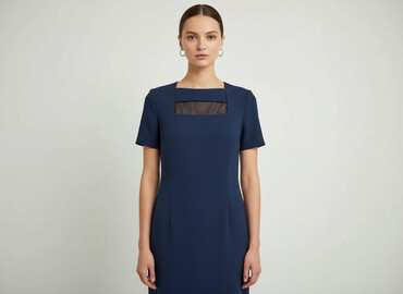 sukienka marynarkowa zielona: Sukienka damska, rozmiar S