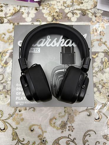 Bluetooth qulaqlıq – qara rəng, over‑ear dizayn - Model: Monitor IV