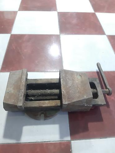 məngene: Metal emalatxanaları üçün ağır tip dəzgah vitse - Material: tam metal — 1