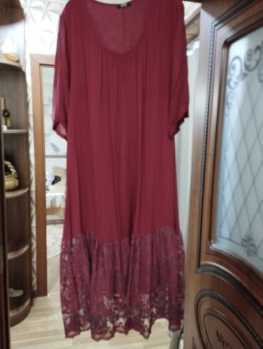 ziyafet paltarları: Вечернее платье, Макси, 3XL (EU 46)