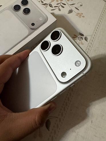 17 про макс цена ош: IPhone 17 Pro Max, Б/у, 256 ГБ, Matte Silver, Защитное стекло, Чехол, Коробка, 93 % — 3