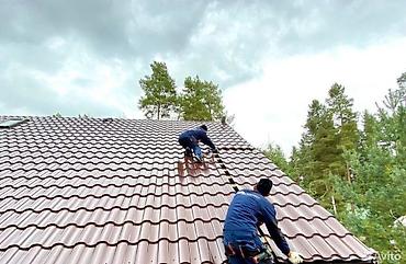 Курулуш жана оңдоо кызматтары: Кровельные услуги: замена, монтаж и ремонт крыши. Возможные виды — 10