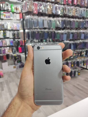 işlənmiş iphone x: IPhone 6, 32 GB, Gümüşü