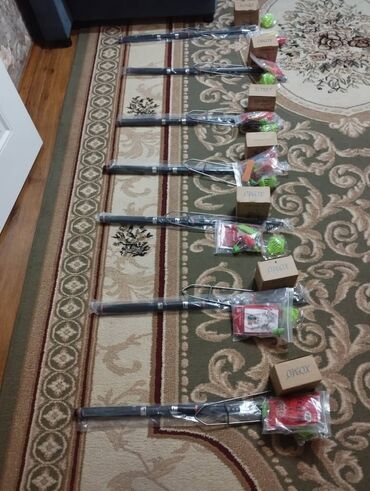 Удочки и спиннинги: Набор для рыбалки “всё в одном” Состав (по комплектации на фото): - — 1