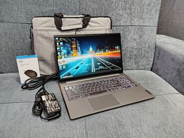 бу видеокарты в бишкеке: Ноутбук, Lenovo, 24 ram gb ГБ ОЭТ, AMD Ryzen 5, 15.6 ", Колдонулган, Жумуш, окуу үчүн, эс тутум SSD