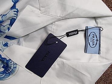 рубашка китон: Prada Рубашка с коротким рукавом. ОБСОЛЮТНО НОВАЯ. ОРИГИНАЛ — 6