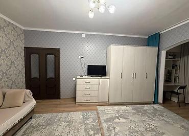 flat osh: 1 комната, 42 м², 12 мкр 106 серия, 3 этаж, Евроремонт — 3
