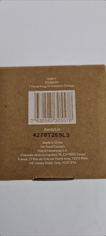 Čaše: ★ Nespresso Travel Mug Medium, Mandarin Orange LIMITED EDITION — 9