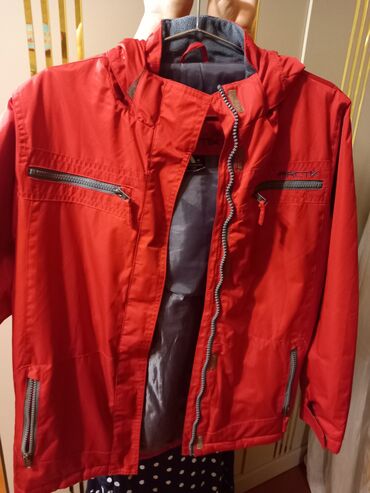 kisi papaqlari: Куртка L (EU 40), цвет - Красный