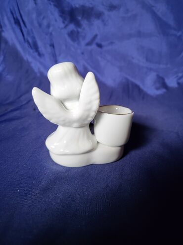Ostali kućni dekor: Porcelanski svecnjak nov andjeo. Svecnjak nov,mereni najistureniji — 7
