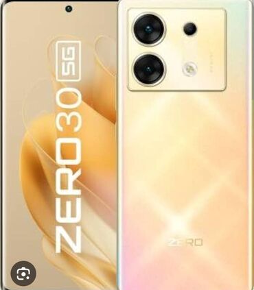 barter telfonlar: Infinix Zero 30, 256 GB, rəng - Qızılı, Zəmanət, Sensor, Simsiz şarj