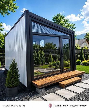 Продажа модульных домов: 🏡 МОДУЛЬНЫЙ ДОМ 3×6 м | ПОД КЛЮЧ | ДОСТАВКА ПО КЫРГЫЗСТАНУ Современный — 1