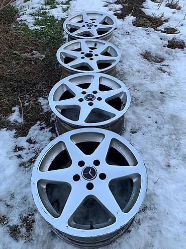 Диски: Литые Диски R 17 Aero, Комплект, отверстий - 5, Б/у — 9