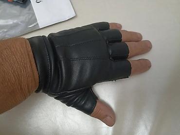 Другая мужская одежда: Новая фирменная кожаная мужская безрукавка размер 4xl 100, кожаные — 11