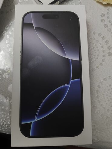 Apple iPhone: IPhone 16 Pro, 256 GB, Black Titanium, Face ID