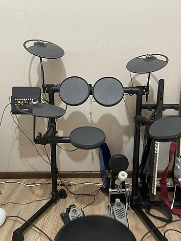 Электронная ударная установка Yamaha DTX 420 б/у, торг имеется at lalafo.kg Электронная ударная установка Yamaha DTX 420 б/у, торг имеется