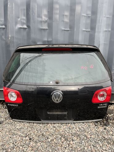 пассатб: Крышка багажника Volkswagen Б/у, цвет - Черный,Оригинал
