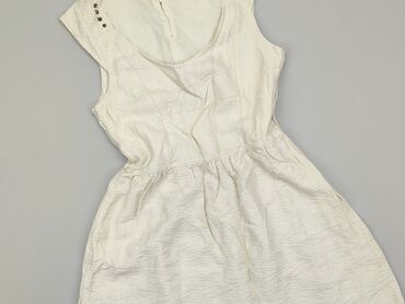 klasyczna białe bluzki damskie: Dress, S (EU 36), Bershka, condition - Good