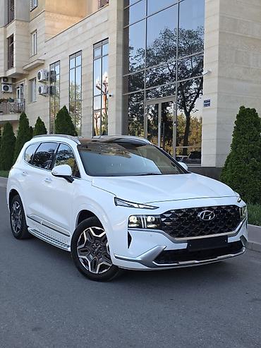 byd han: Hyundai Santa Fe: 2021 г., 1.6 л, Автомат, Гибрид, Кроссовер — 1