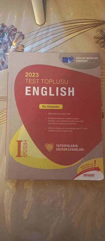 azərbaycan dili test toplusu cavabları: Ingilis dili 2 hissə test toplusu