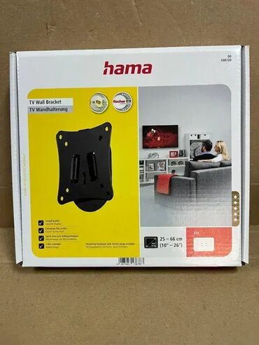 Aksesoari za TV i video: *** SUPER AKCIJA *** #1364 HAMA Zidni nosač za MONITOR - TV 10" - 26" — 1
