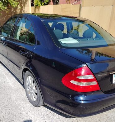 mercedes çeşka furqon: Mercedes-Benz E 200: 1.8 l | 2005 il