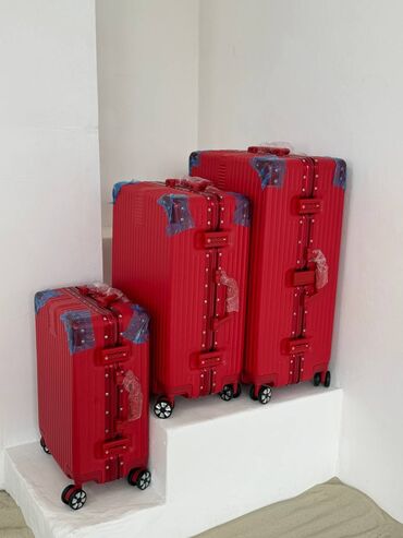 Чемоданы: Чемоданы фабрики "Kobe" - Материал ABC + полиэстер крепкая оболочка — 24