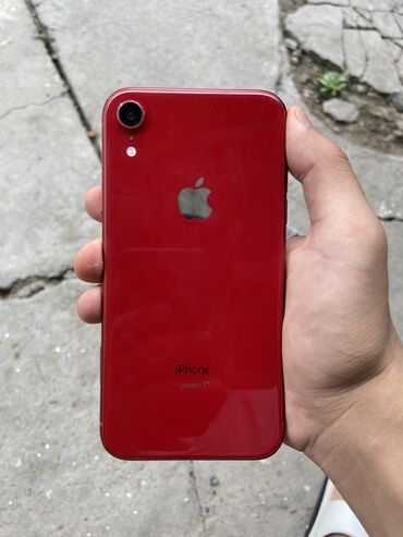 сколько стоит айфон xr: IPhone Xr, Жаңы, 64 ГБ, Кызыл, Заряддоочу түзүлүш, Коргоочу айнек, Каптама, 85 %