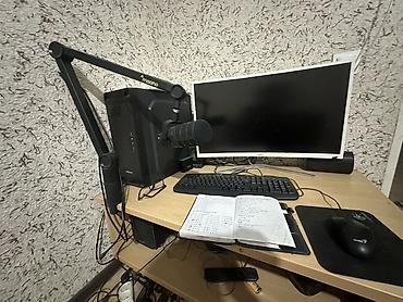 Аудиотехника: Динамический микрофон RØDE PodMic + настольный рычажный держатель — 3