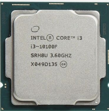 Prosessorlar: Prosessor Intel Core i3 i3 10100f, 3-4 GHz, 8 nüvə, İşlənmiş