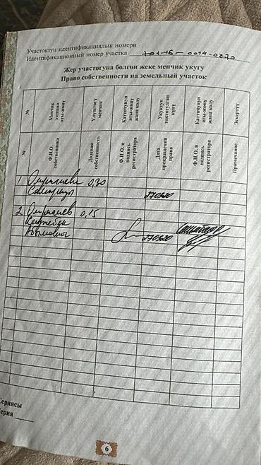 сокулук принц: 47 соток, Для сельского хозяйства — 2