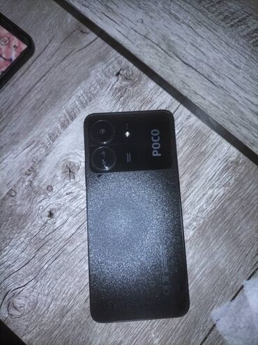 телефон пока: Poco C65, Колдонулган, 256 ГБ, түсү - Кара, 2 SIM