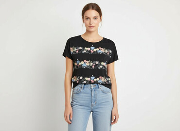 frank ocean t shirty: Stradivarius, T-shirt damski, rozmiar L