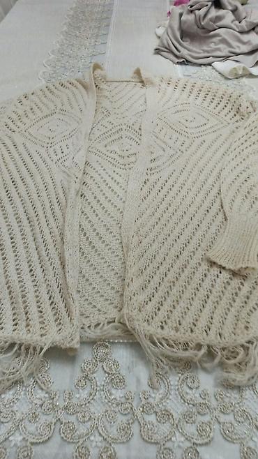 Bej rəngli açıq hörməli kardiqan satılır. İşlənməyib. - Material lalafo.az -da Bej rəngli açıq hörməli kardiqan satılır. İşlənməyib. - Material