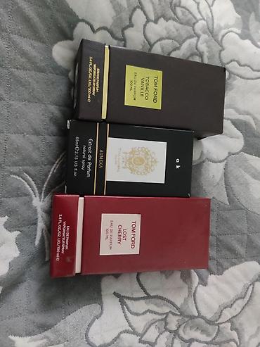 Парфюмерия: Набор нишевых ароматов (флаконы с коробками): 1) Tom Ford Tobacco — 1