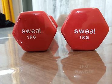 Giryalar: 2ədəd qantel hərəsi 1kg.endirim yoxdu bos-bos narahat etmeyin qiymət — 2