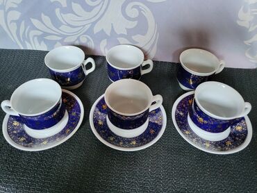 Kompleti posuđa: Soljice nove Zajecar porcelan. komplet od 4 kom. Tacne — 10