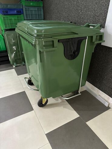 Tullantı qabları: Zibil qabi goodbin 1100 lt( kocurme var ) tullanti qabi Hem tekerli — 6