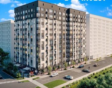 Продажа квартир: 3 комнаты, 74 м², Элитка, 2 этаж, ПСО (под самоотделку)