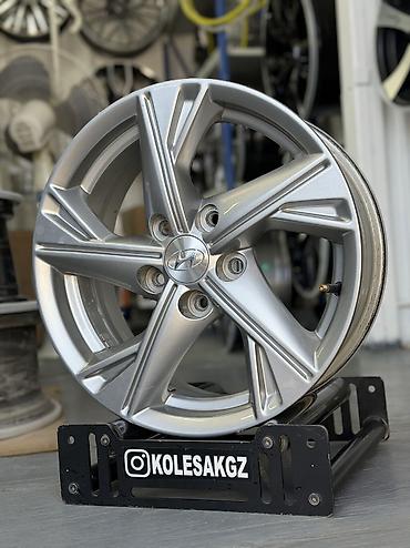 volk rays: Литые Диски R 16 Hyundai, Комплект, отверстий - 5, Б/у — 2