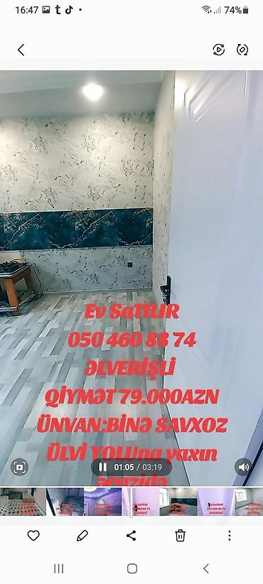 binalar az: Binə, 3 otaqlı, Yeni tikili, 2 kv. m — 2